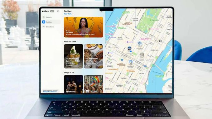 Sử dụng Apple Maps trên web