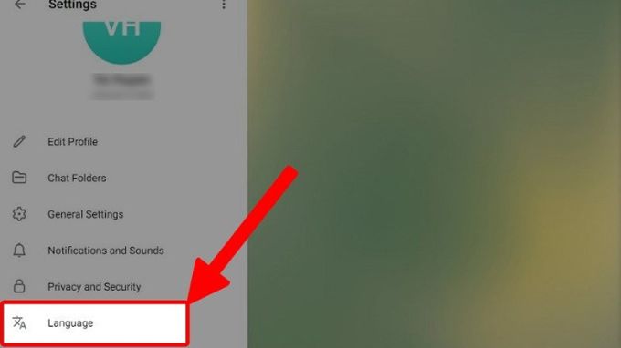 cài ngôn ngữ khác cho Telegram