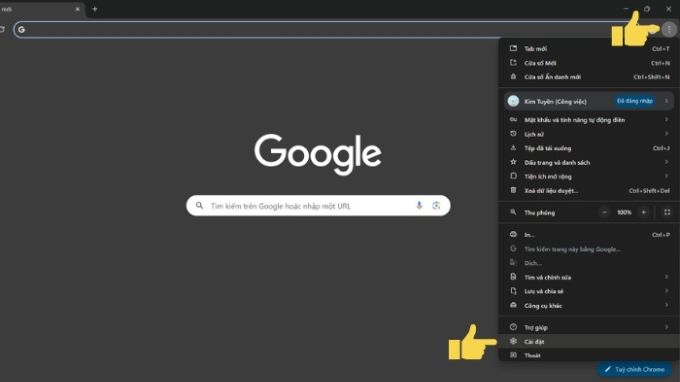 Cách cài đặt tiếng Việt cho Google Chrome trên máy tính