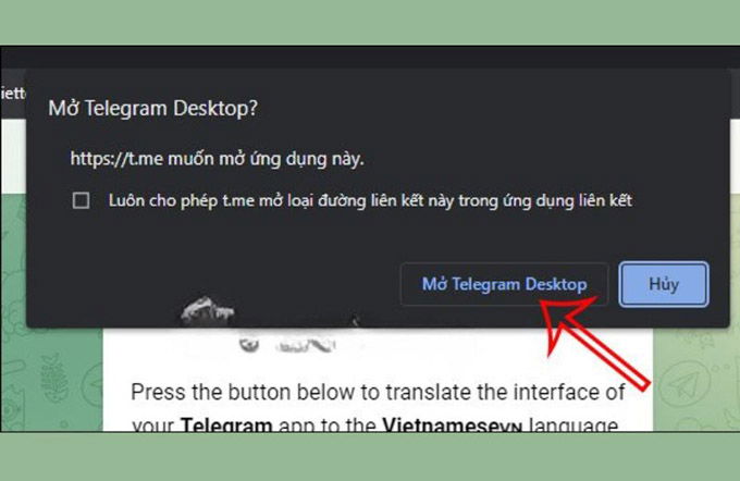 Cách cài tiếng Việt cho Telegram cho máy tính chỉ trong 1 nốt nhạc