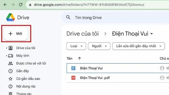 Sửa file PDF miễn phí trên máy tính bằng Google Drive