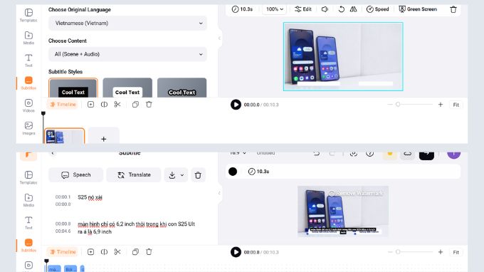 Cách chuyển đổi video thành văn bản bằng FlexClip Online