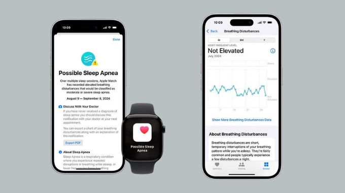 Cách thức hoạt động của tính năng phát hiện chứng ngưng thở khi ngủ trên Apple Watch Series 10