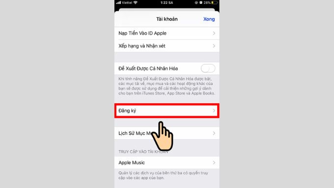 Cách hủy gia hạn ứng dụng dùng thử trên iPhone trong App Store