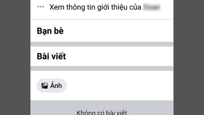 Xem lại danh sách bài đăng trên trang cá nhân của người kia