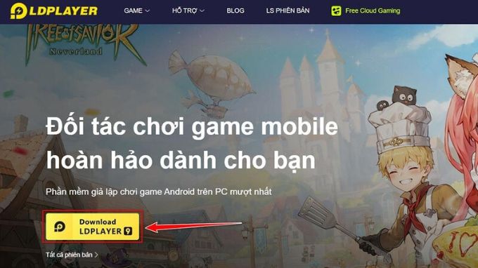 Cách tải GameSnacks trên máy tính bằng phần mềm LDPlayer