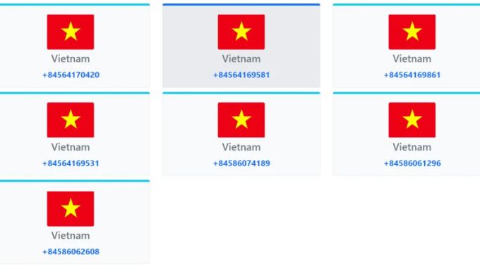 Tạo số điện thoại ảo bằng website sms24