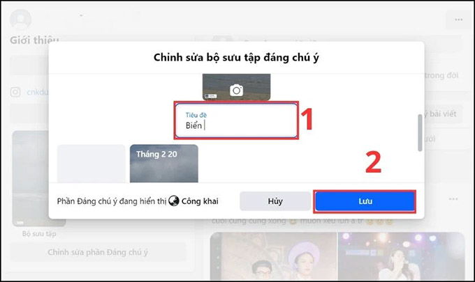 Cách thêm tin mới lên story tin nổi bật trên Facebook bằng máy tính