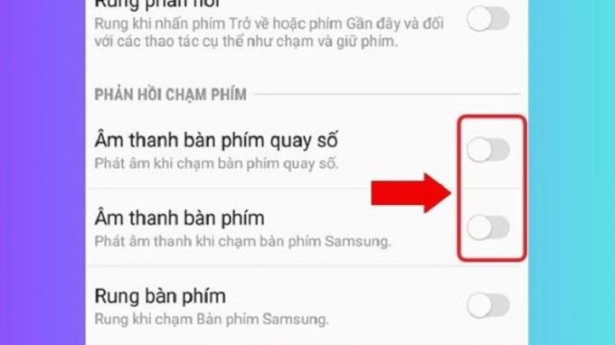 Hướng dẫn cách tắt âm bàn phím trên Samsung chi tiết