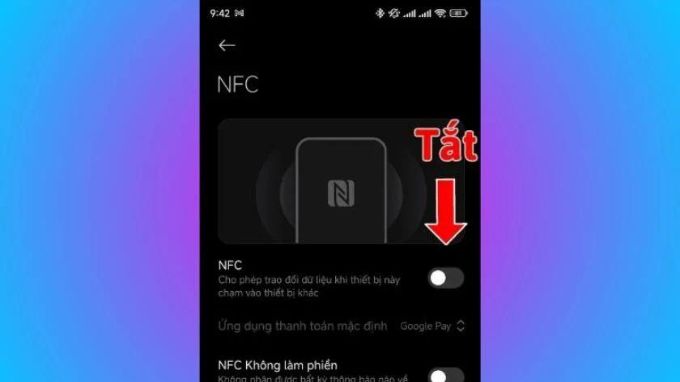 Cách tắt NFC trên Xiaomi