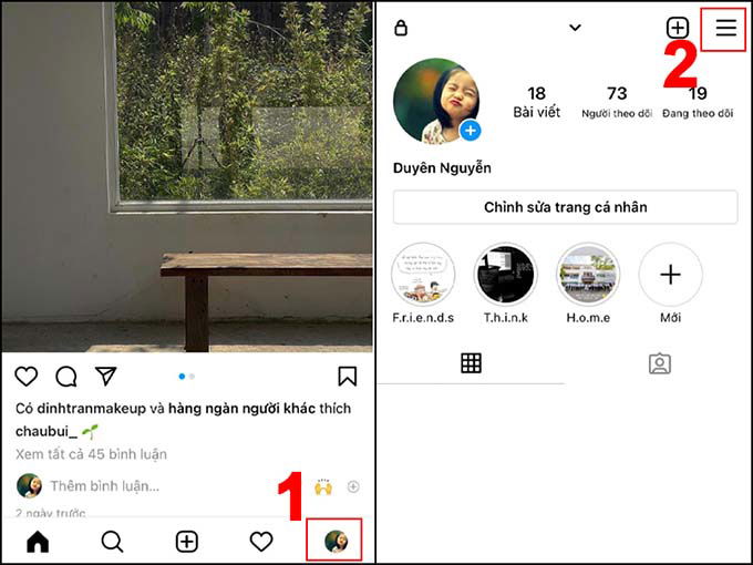 Cách tắt/ẩn trạng thái hoạt động Instagram trên điện thoại