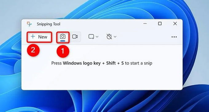 Sử dụng Snipping Tool để copy, lấy chữ từ trong hình ảnh