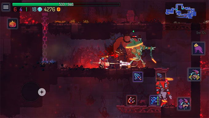 Dead Cells là một trong những game nền tảng roguelike