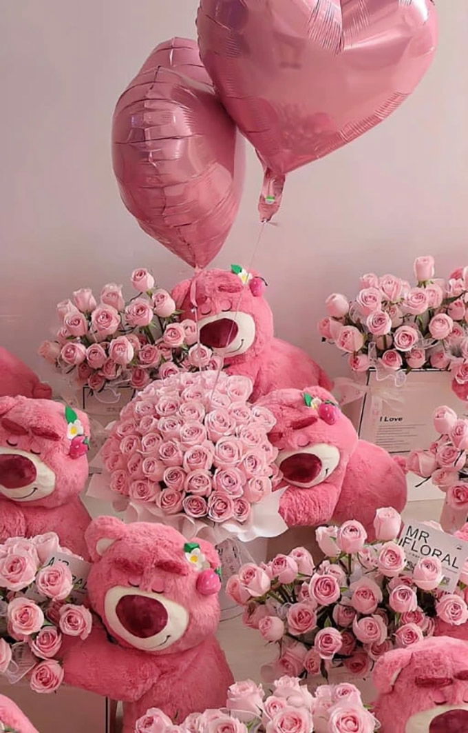 Hình nền gấu dâu Lotso ngoài đời thật