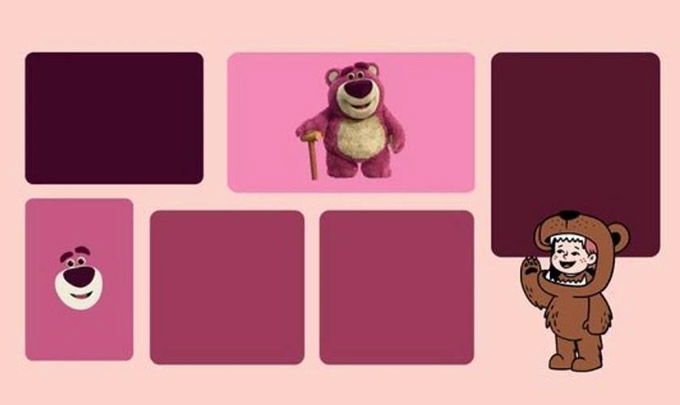 Hình nền gấu dâu Lotso cute 3D