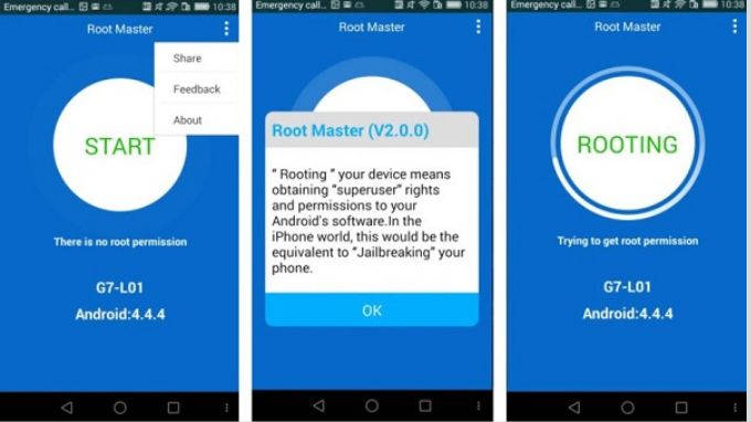 Root Android bằng điện thoại