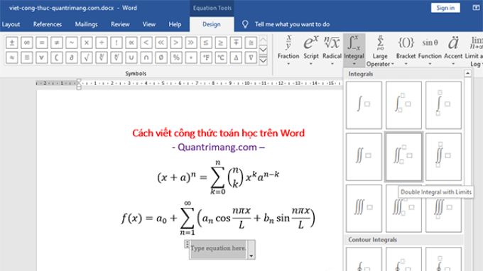 Trình giải toán thông minh trong OneNote