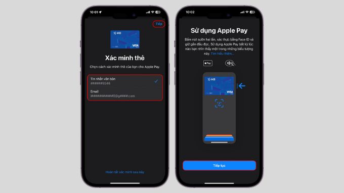 Cách thêm thẻ Apple Pay trên iPhone