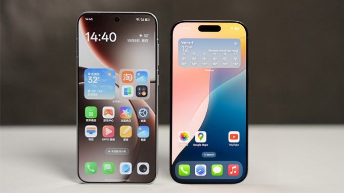 So sánh màn hình OPPO Find X9 và iPhone 17