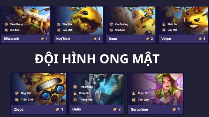 Đội hình Ong Mật