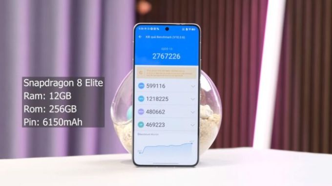 Chip Snapdragon 8 Elite mới với hiệu năng mạnh mẽ vượt trội