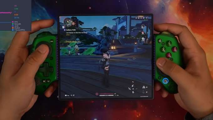 Khả năng chơi game Wuthering Waves của Galaxy Z Fold 7 