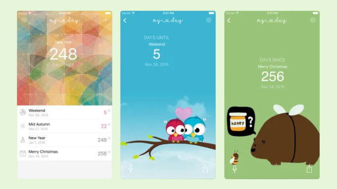 My Day - Countdown Timer, Tracking Day 4+ (iOS)