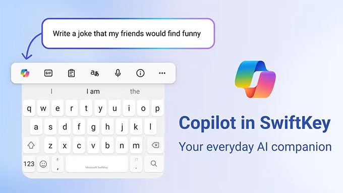 SwiftKey - Bàn phím hỗ trợ AI của Microsoft