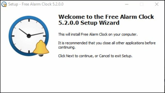 Cách đặt báo thức trên máy tính, laptop Win 10 qua phần mềm Free Alarm Clock