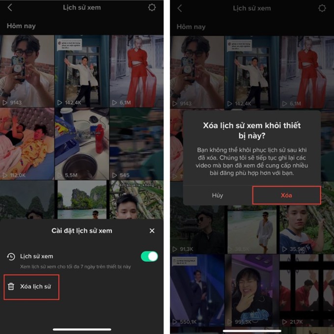 Cách xóa lịch sử xem của bạn trên TikTok