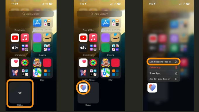 Cách khóa và ẩn ứng dụng bằng Face ID trên iPhone đã cập nhật iOS 18
