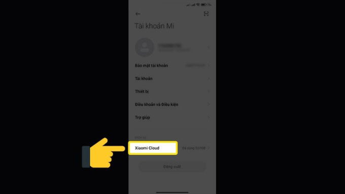 Cách sao lưu và khôi phục dữ liệu Mi Cloud