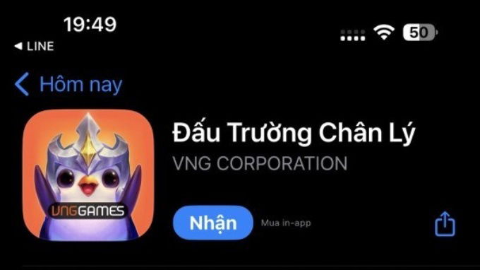 Cách tải Đấu Trường Chân Lý Mobile trên iOS