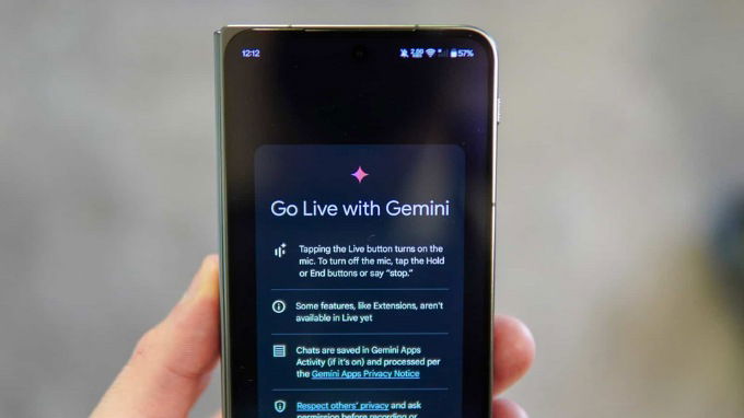 Các tính năng của Gemini Live