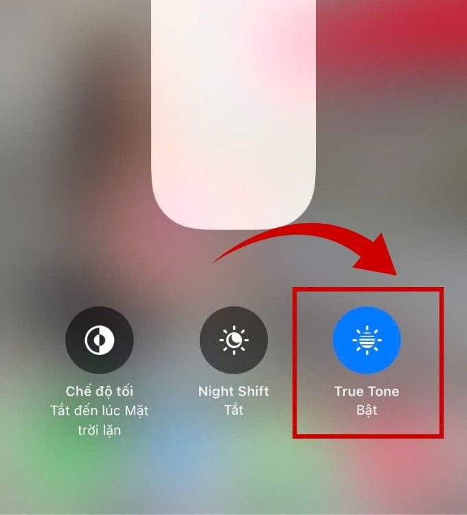 Cách bật/tắt True Tone trên iPhone và iPad