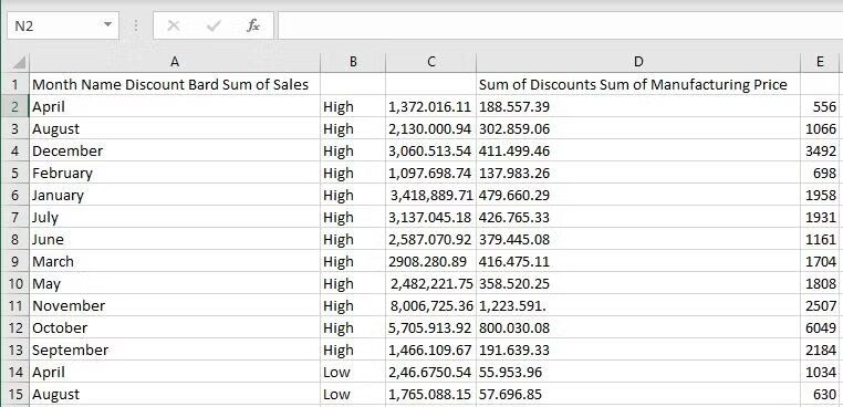 Chuyển ảnh thành bảng trong Excel trên máy tính