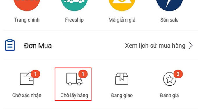 Cách hủy đơn Shopee ở trạng thái "Chờ lấy hàng"