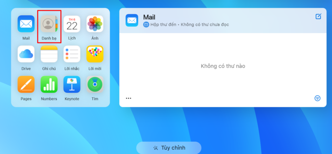 Đăng nhập iCloud để thực hiện cách sao lưu số điện thoại vào sim trên iPhone