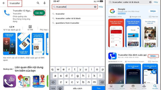 Hướng dẫn cách tải Truecaller 