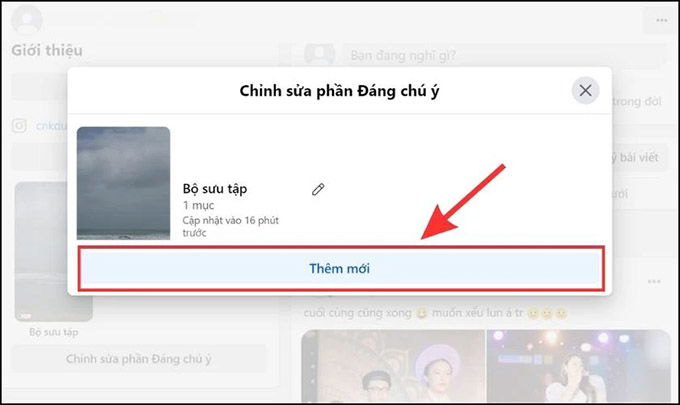 Cách tạo bộ sưu tập tin nổi bật trên Facebook