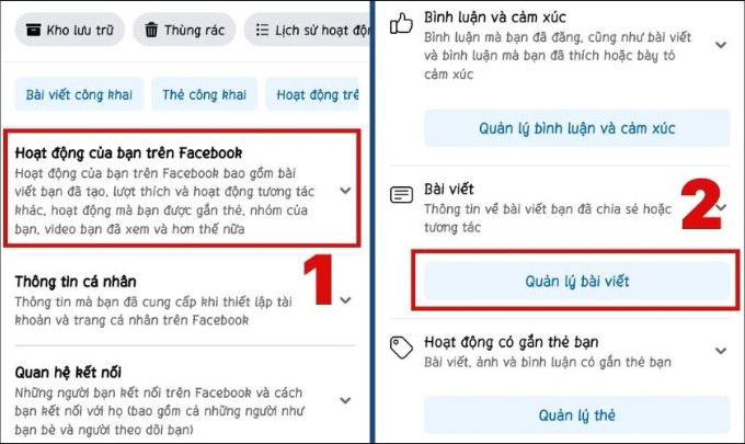 Cách xóa tất cả bài đăng trên Facebook cá nhân