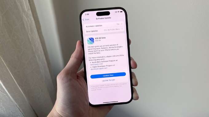 hướng dẫn cài đặt khi Apple phát hành iOS 26 Public Beta