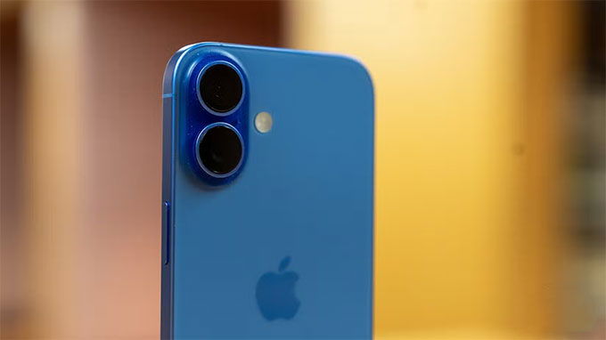 iPhone 16 có hai camera, không có camera tele