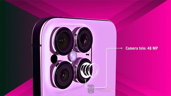 iPhone 17 Pro và iPhone 17 Pro Max sẽ có ba camera 48MP với khả năng zoom không mất dữ liệu 10x 