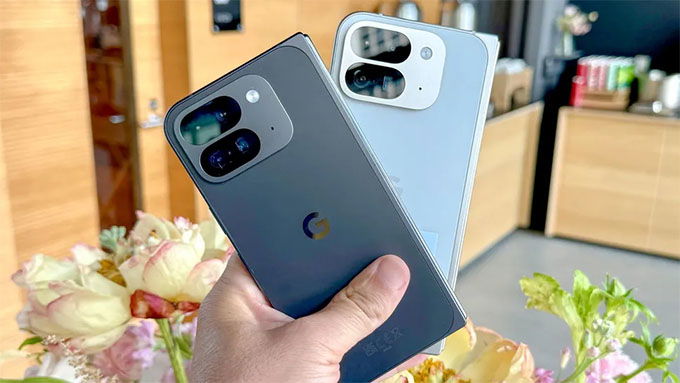 Pixel 9 Pro Fold có hệ thống ba camera sau 