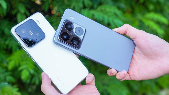 Xiaomi 15 và 15 Pro đều có ba camera sau 50MP ấn tượng