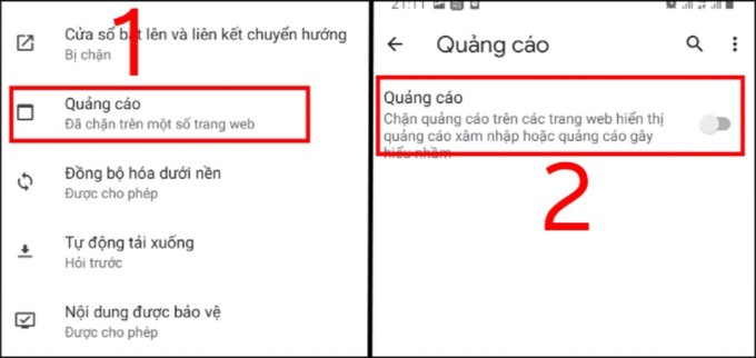 Tùy chỉnh cài đặt của điện thoại