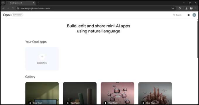 Google Opal là gì và Hướng dẫn sử dụng bước hai