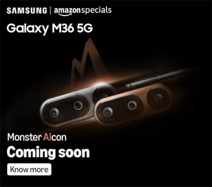 Galaxy M36 sắp ra mắt tại với thiết kế mới và AI mạnh mẽ.