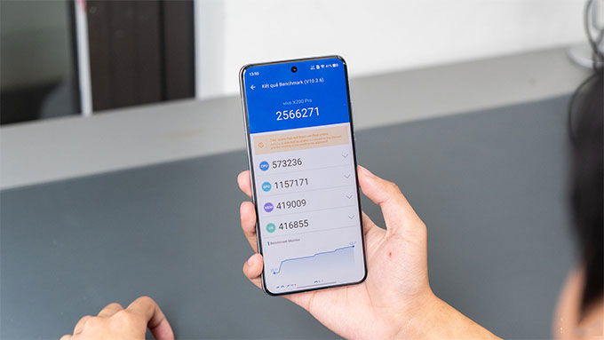 Vivo X200 Pro đi kèm với chipset Dimensity 9400